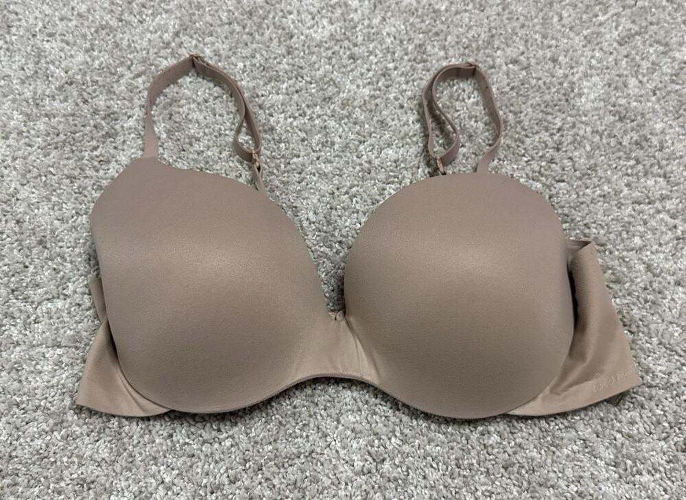 Victoria’s Secret Perfect Shape Convertible Underwire Bra Nude Beige 34D